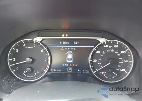 2025 Nissan Altima Sv Awd z USA, uszkodzony, nr VIN 1N4BL4DW6SN406799